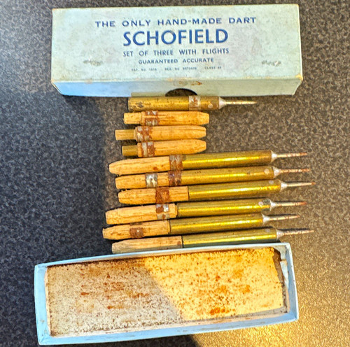 Schofield hand made dart set - schofield,