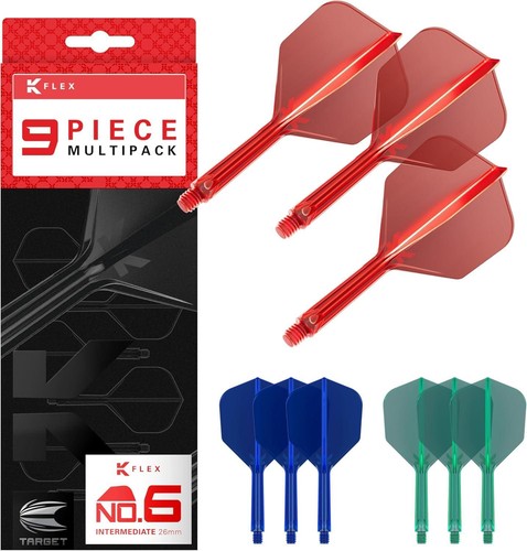 Flex integrated dart - dart, stems