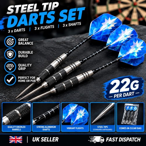22g steel tip dart - dart, with