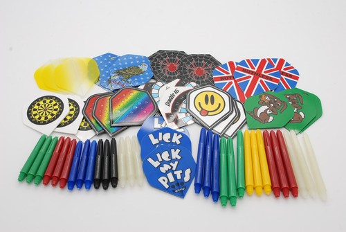 Piece dart flights stems - 60, &