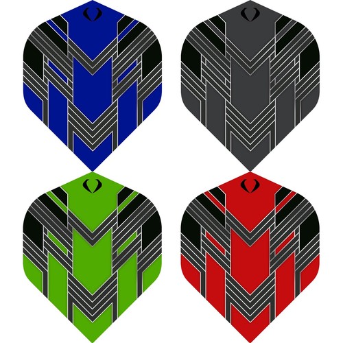 Black fin standard shape dart - shape,